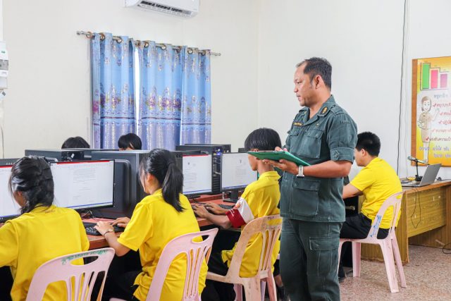 บรรยากาศการเรียนการสอน สาขาเทคโนโลยีธุรกิจดิจิทัล
