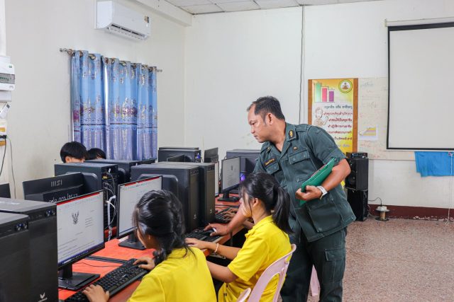 บรรยากาศการเรียนการสอน สาขาเทคโนโลยีธุรกิจดิจิทัล