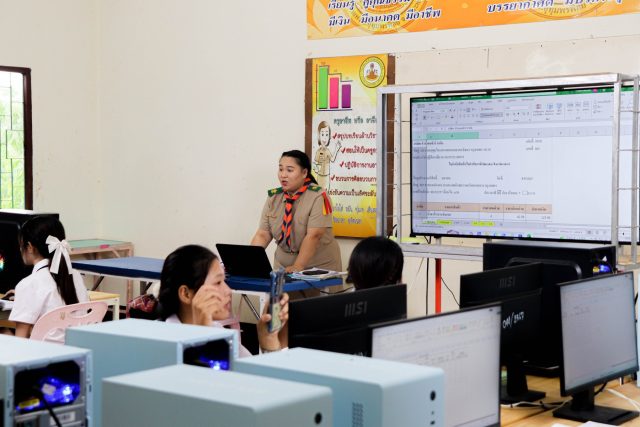บรรยากาศการเรียนการสอน สาขาการบัญชี